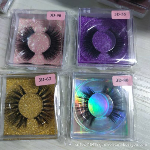 Eye Lashesh Lashes3D 5D 6D Mink Eyelash Eyelash Vendor Customized Boxes Wholesale Vendor Wholesale